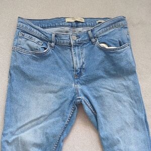 Mango Man Jude skinny, Light Wash Men's Blue Jeans, 32USA